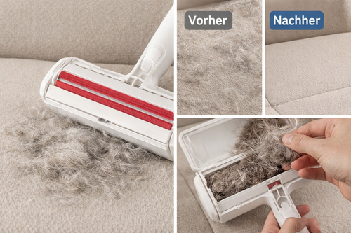FellFrei Tierhaare weg in 30 Sekunden – Wiederverwendbare FellFrei Haarrolle